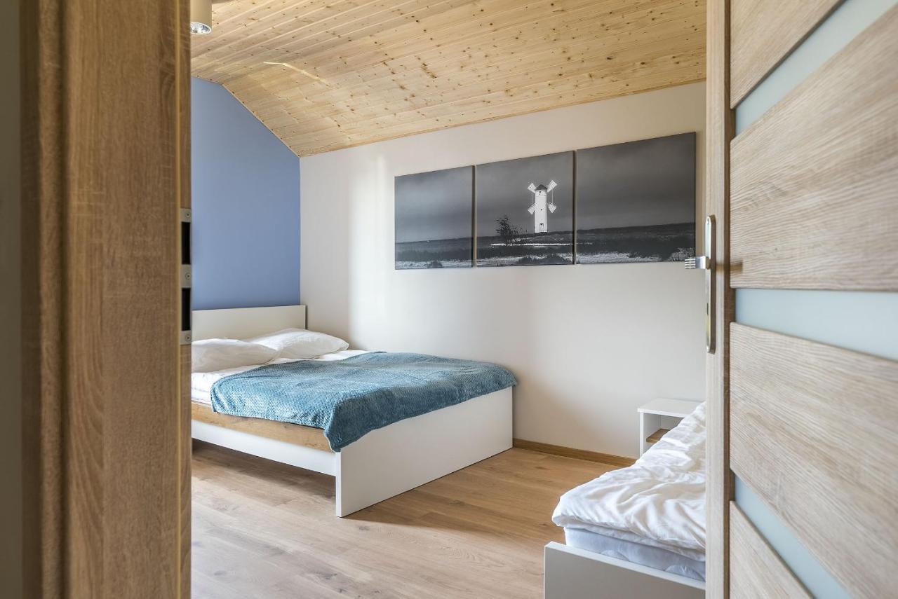 Domki Zlote Piaski Kryty Basen Sauna Jacuzzi Jastrzębia Góra Exterior foto