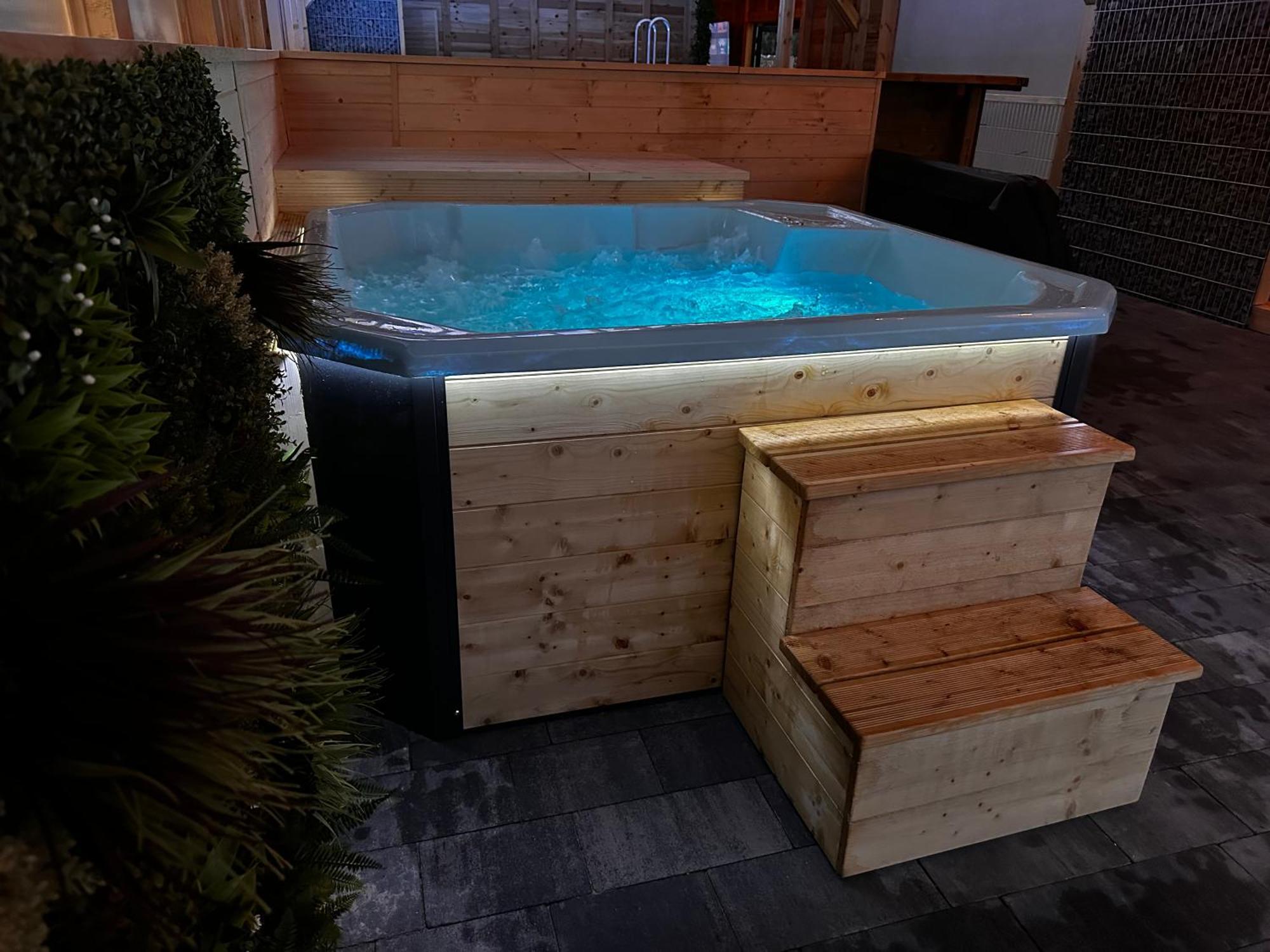 Domki Zlote Piaski Kryty Basen Sauna Jacuzzi Jastrzębia Góra Exterior foto