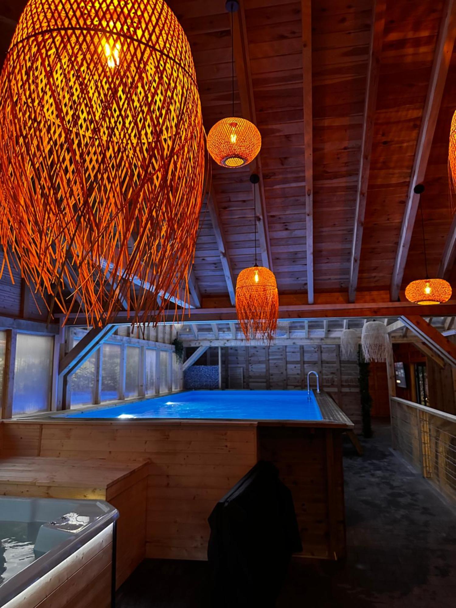 Domki Zlote Piaski Kryty Basen Sauna Jacuzzi Jastrzębia Góra Exterior foto